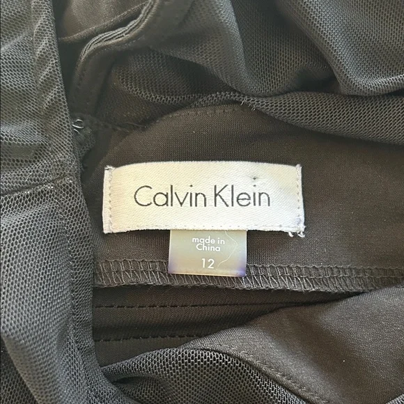 Calvin Klein Black Long Sleeve Dress - Picture 5 of 7